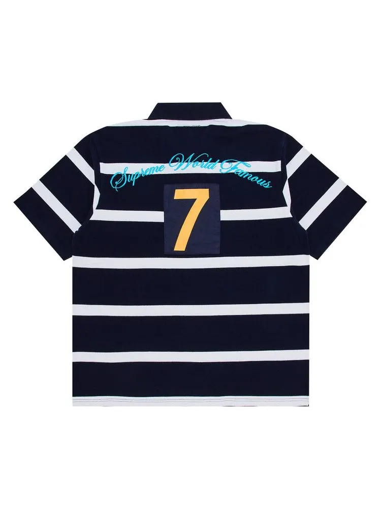 Поло Supreme Cursive Polo — изображение 2 из 3, темно-синий