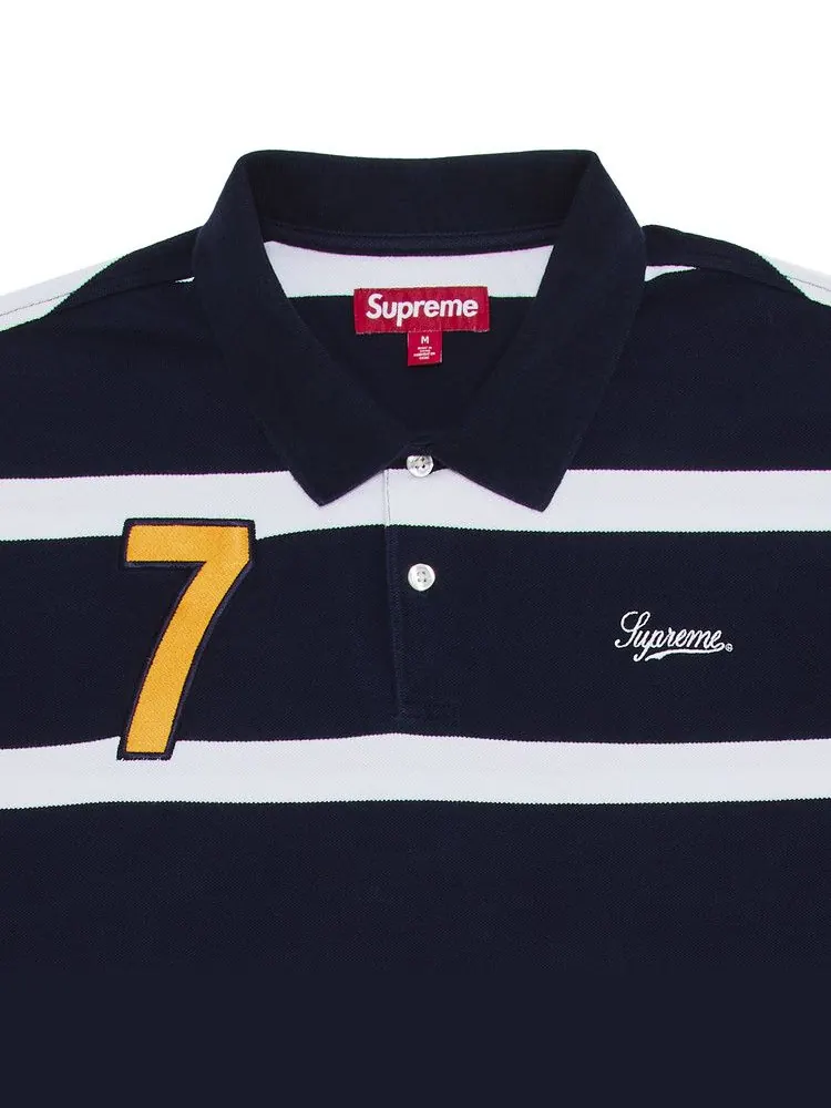 Поло Supreme Cursive Polo — изображение 3 из 3, темно-синий