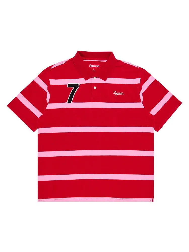 Поло Supreme Cursive Polo — изображение 1 из 3, красный