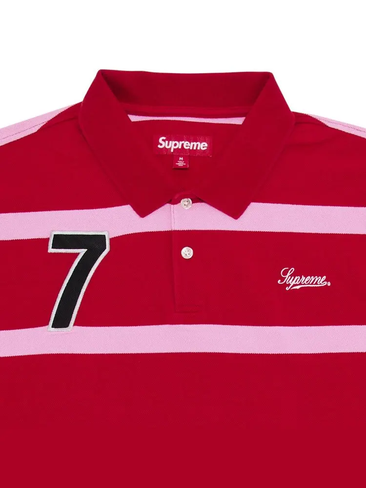 Поло Supreme Cursive Polo — изображение 3 из 3, красный