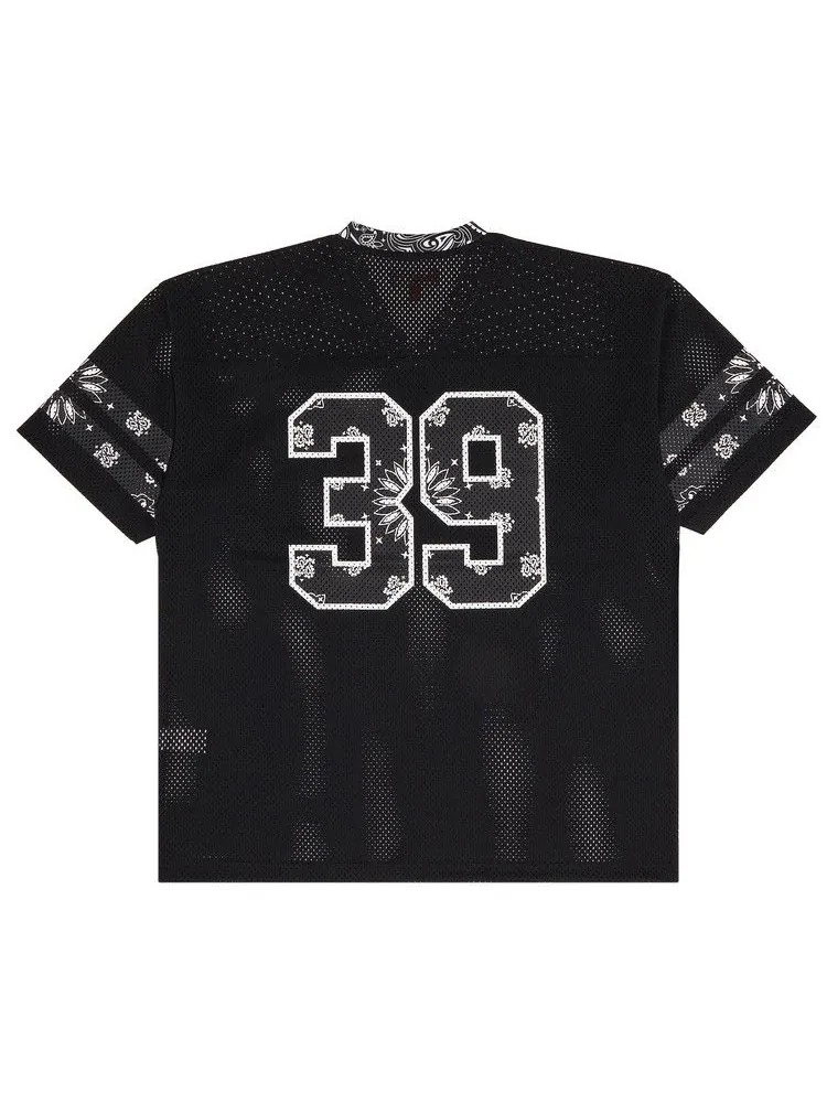 Футболка Supreme Bandana Football Jersey — изображение 2 из 4, черный