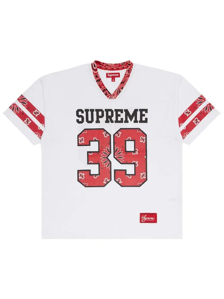 Джерси Supreme Bandana Football Jersey — изображение 1 из 3, белый
