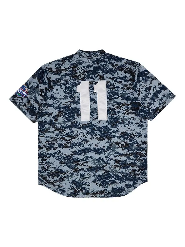 Топ Supreme S Logo Baseball Henley, Digi Camo — изображение 2 из 3, мульти