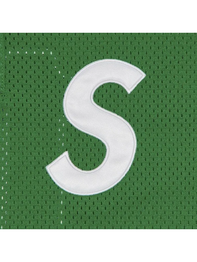 Топ Supreme S Logo Baseball Henley — изображение 3 из 3, зеленый