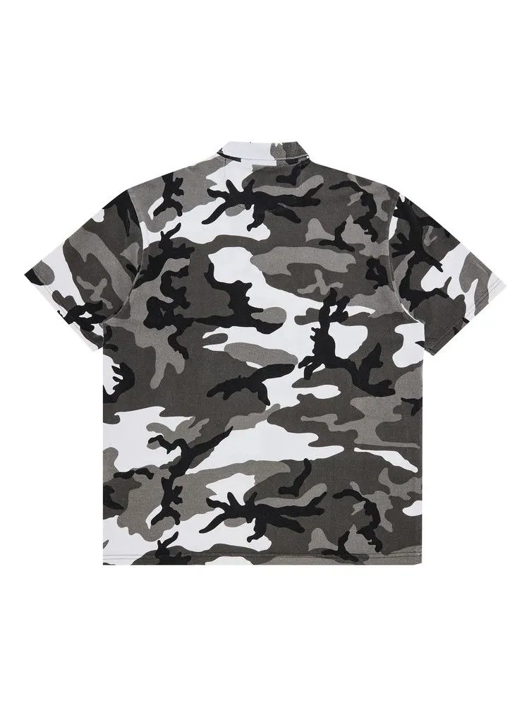 Поло Supreme Washed Camo Polo — изображение 2 из 3, снежный камуфляж