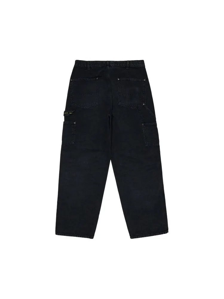 Брюки Supreme Worn Double Knee Painter Pant — изображение 2 из 3, черный