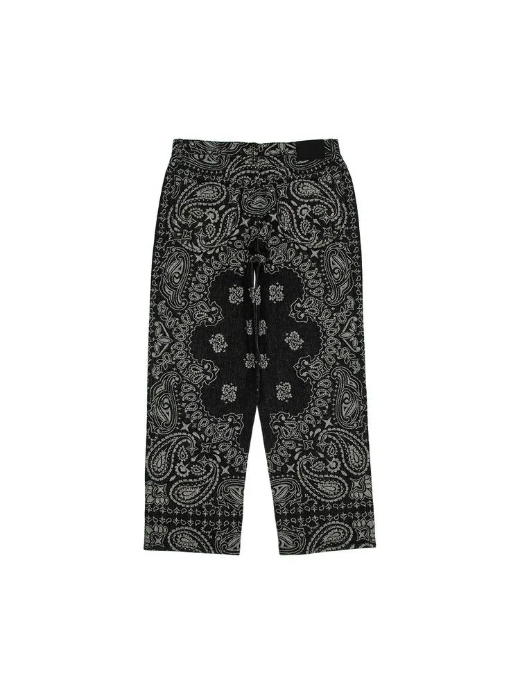Джинсы Supreme Bandana Jacquard Baggy Jean — изображение 2 из 3, черный