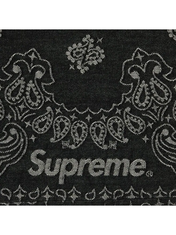 Джинсы Supreme Bandana Jacquard Baggy Jean — изображение 3 из 3, черный
