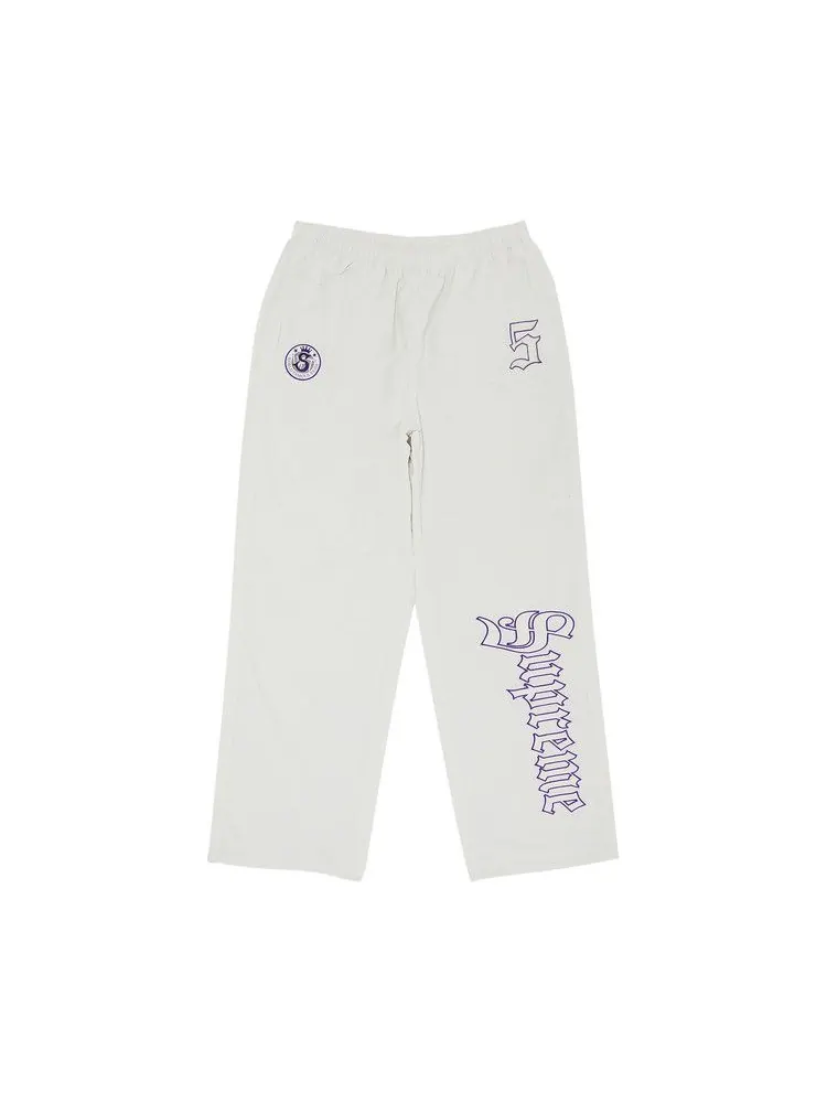 Брюки Supreme Old English Track Pant — изображение 1 из 3, белый