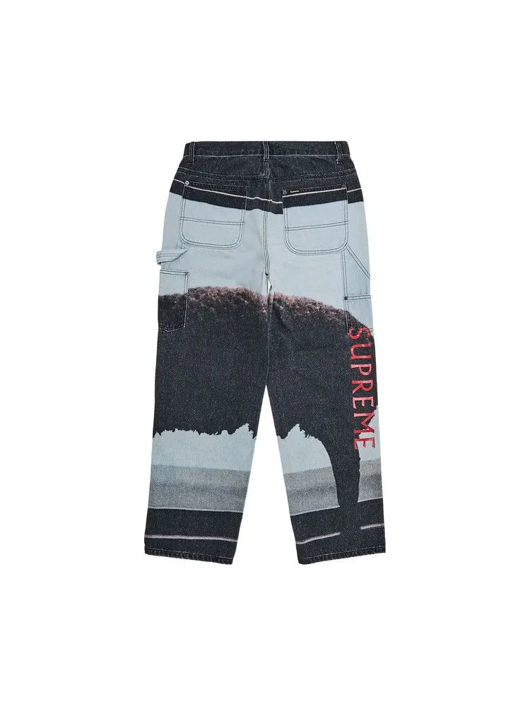 Джинсы Supreme x Damien Hirst Painter Jean — изображение 2 из 3, черный