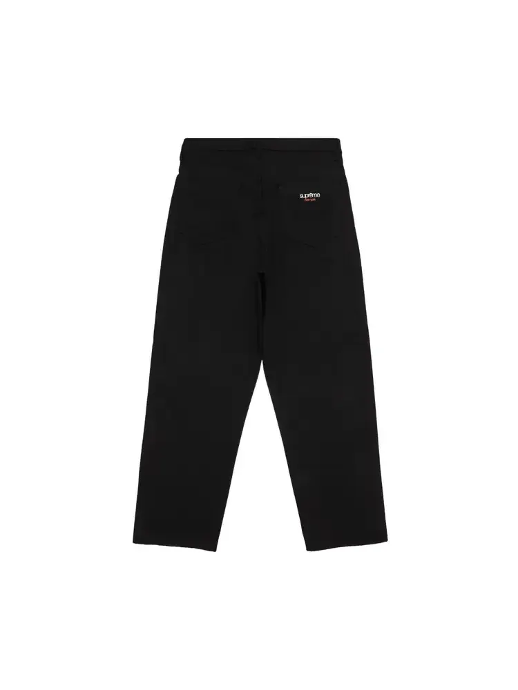 Джинсы Supreme Rigid Baggy Selvedge Jean 'Rigid Black' — изображение 2 из 3, черный