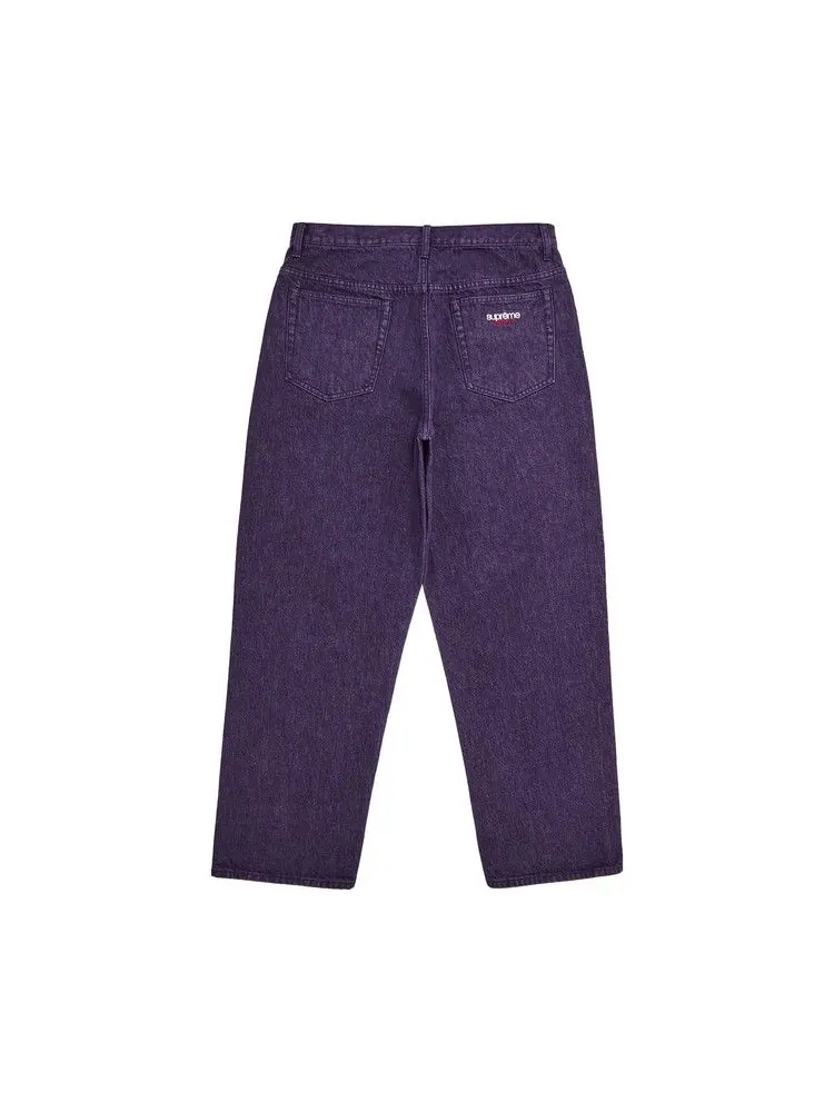 Джинсы Supreme Baggy Jean — изображение 2 из 3, фиолетовый