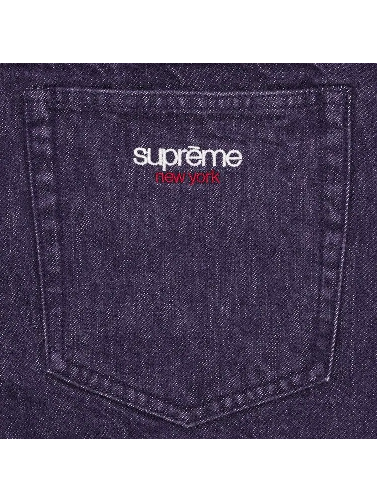 Джинсы Supreme Baggy Jean — изображение 3 из 3, фиолетовый