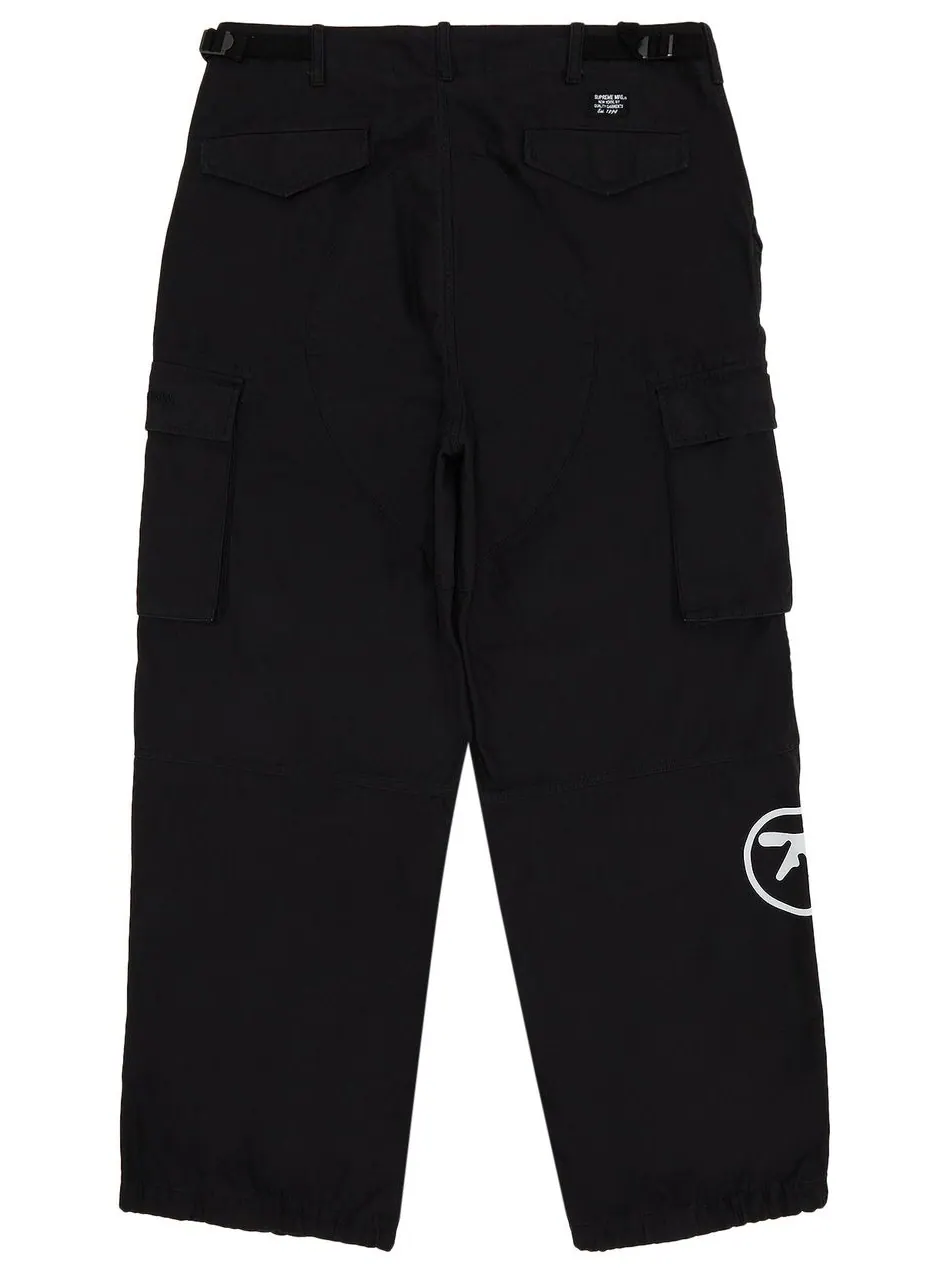 Брюки-карго Supreme x Aphex Twin Alpha Industries, цвет — изображение 2 из 3, черный