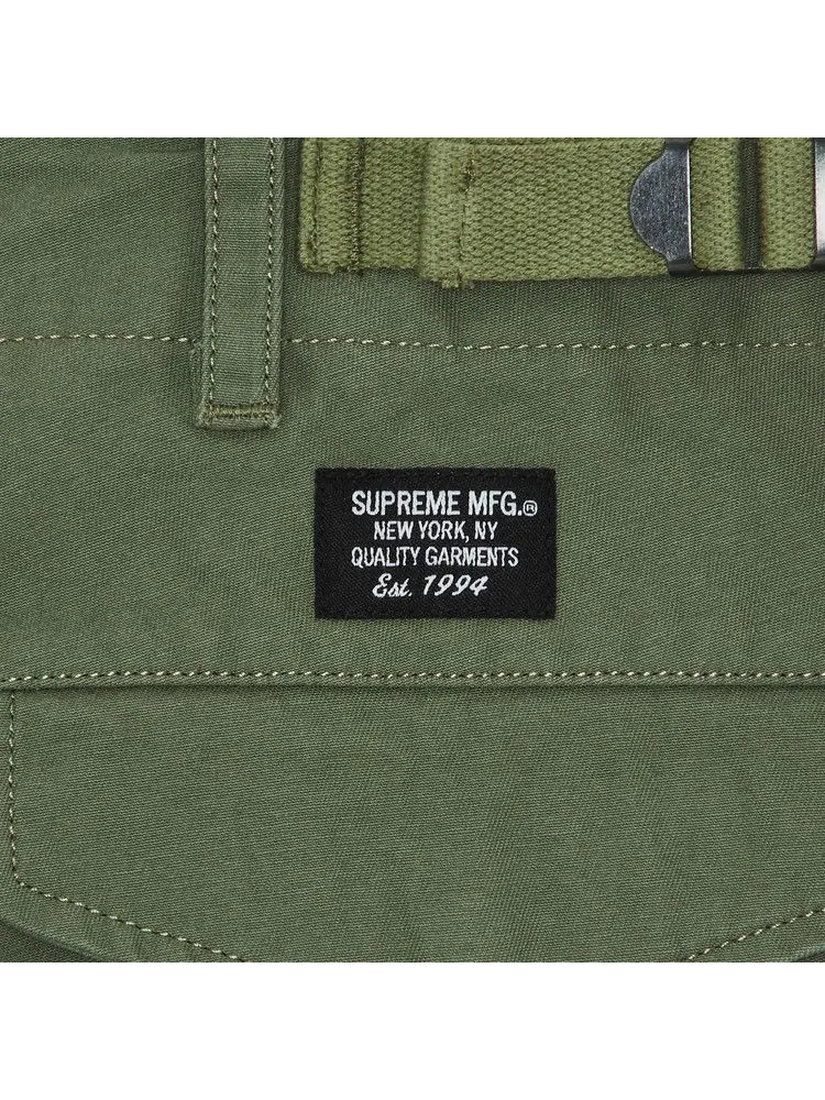 Брюки Supreme x Aphex Twin Alpha Industries Cargo Pant — изображение 3 из 3, оливковый