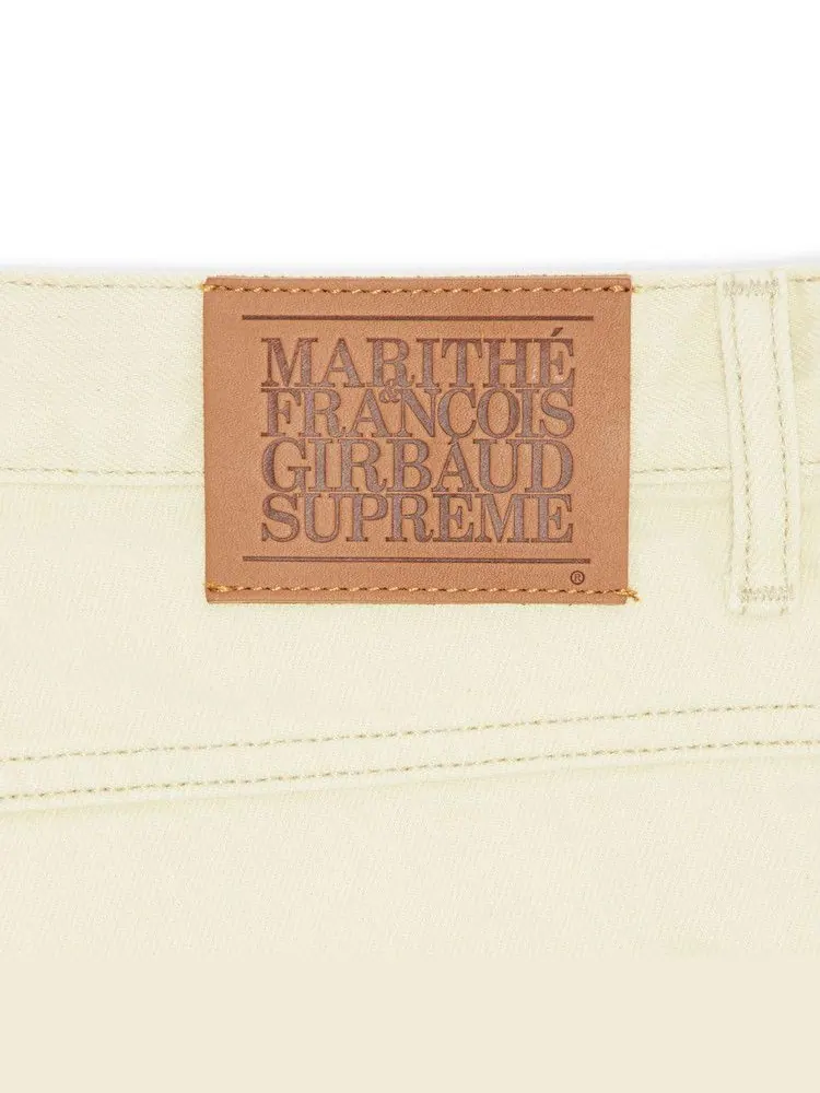 Джинсы Supreme x Martithé + François Girbaud X-Seam Baggy Jean — изображение 3 из 3, бледный желтый