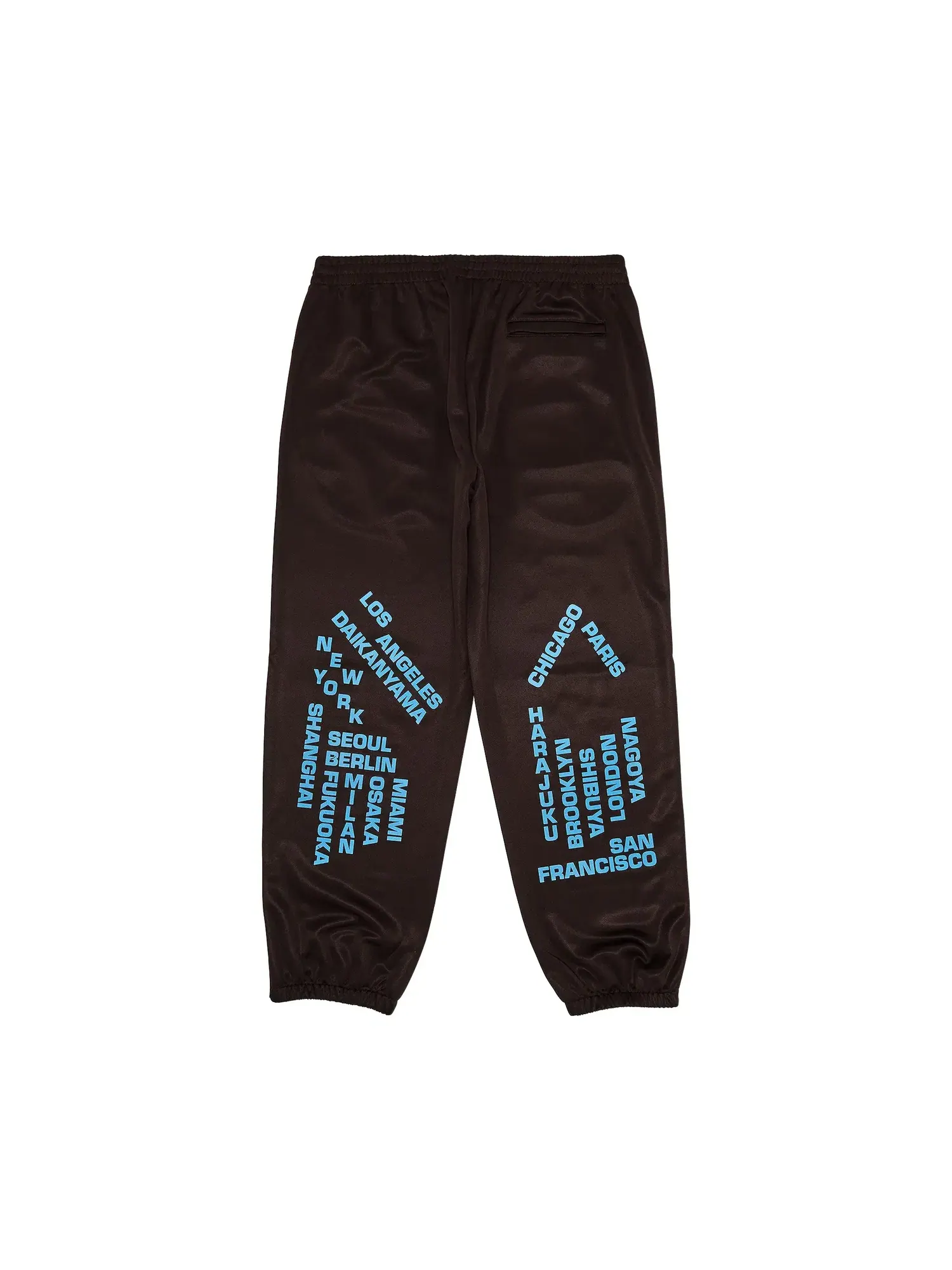 Спортивные брюки Supreme Worldwide Tricot Track Pant — изображение 2 из 3, коричневый