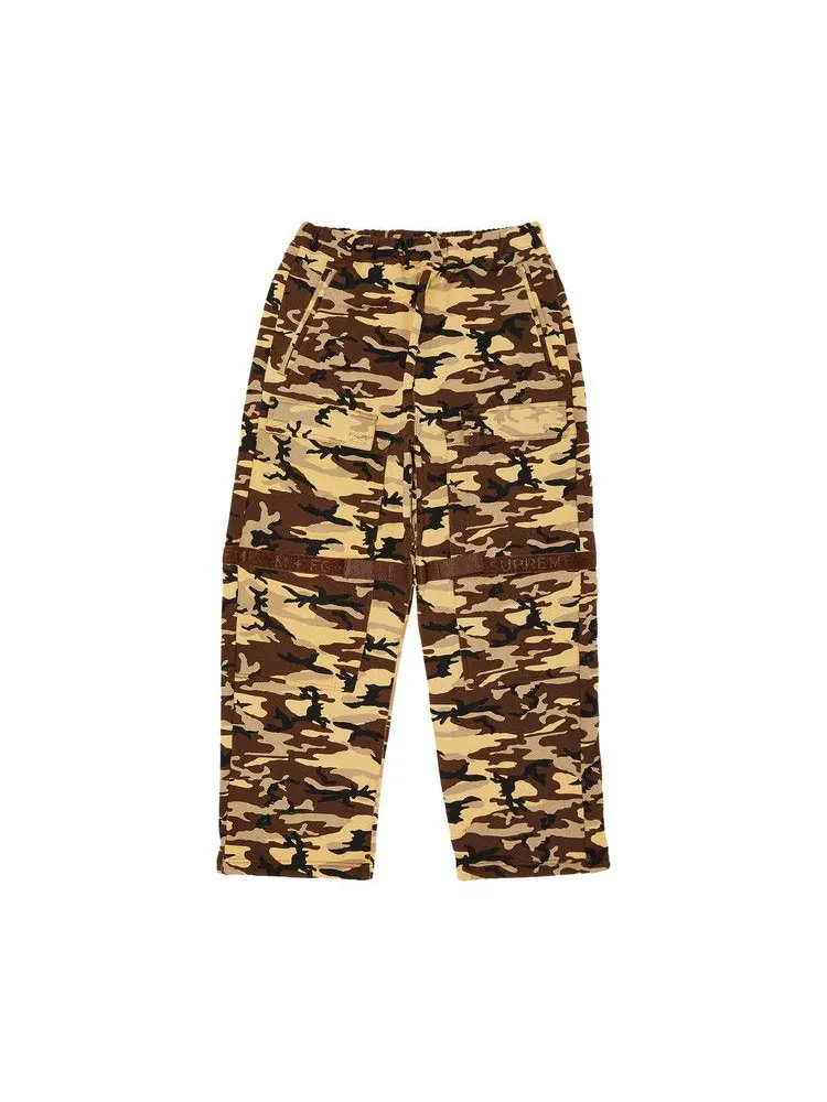 Спортивные брюки Supreme x Martithé + François Girbaud Shuttle Tape Cargo Sweatpant — изображение 1 из 3, камуфляж