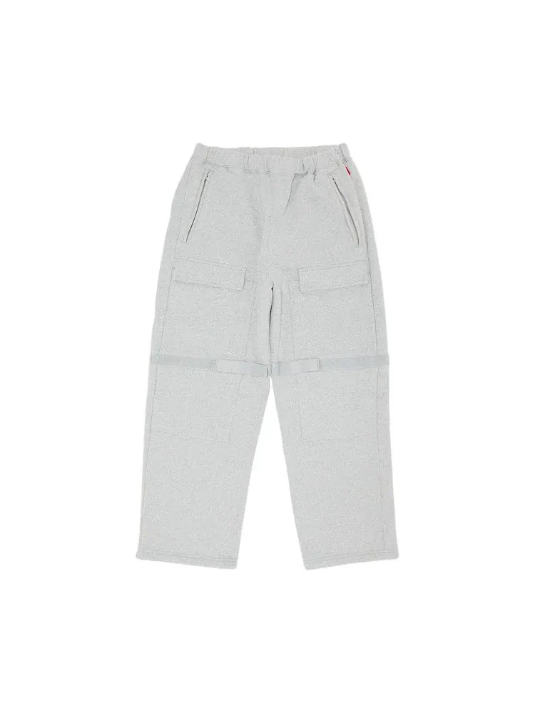 Спортивные брюки Supreme x Martithé + François Girbaud Shuttle Tape Cargo Sweatpant 'Heather Grey' — изображение 1 из 3