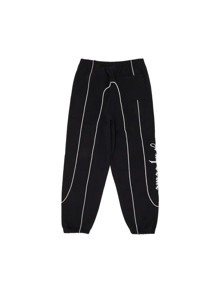 Спортивные брюки Supreme Curve Piping Sweatpant — изображение 2 из 3, черный