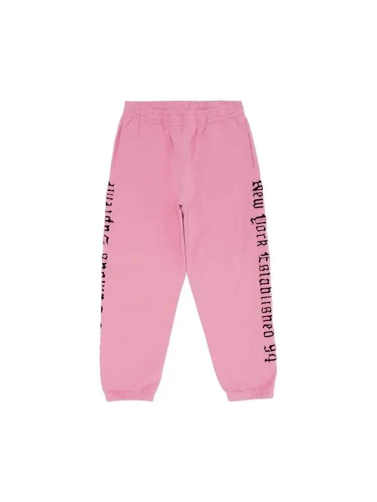 Спортивные штаны Supreme Contrast Cutout — изображение 1 из 3, розовый