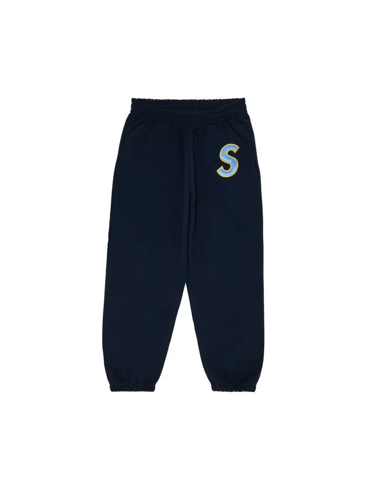 Спортивные брюки Supreme S Logo Sweatpant — изображение 1 из 3, темно-синий