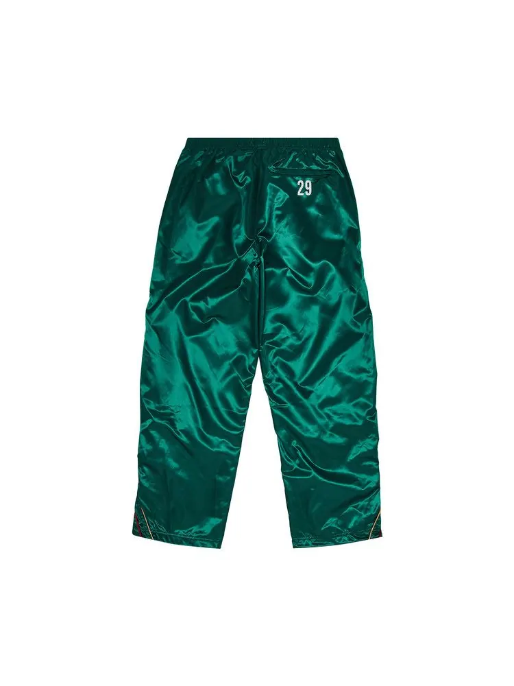 Брюки Supreme Satin Track Pant — изображение 2 из 3, зеленый