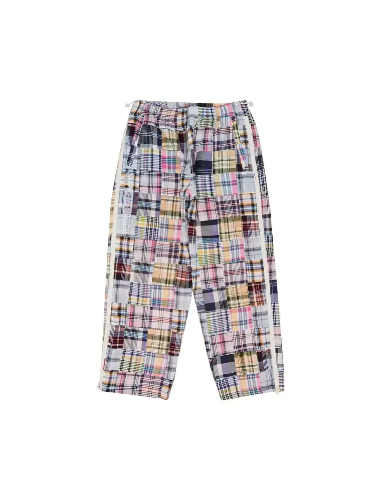 Спортивные брюки Supreme x Goodenough Patchwork Madras на молнии — изображение 1 из 3, многоцветный