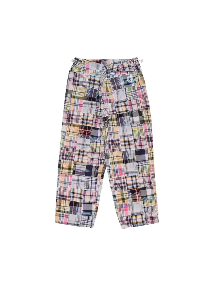 Спортивные брюки Supreme x Goodenough Patchwork Madras на молнии — изображение 2 из 3, многоцветный