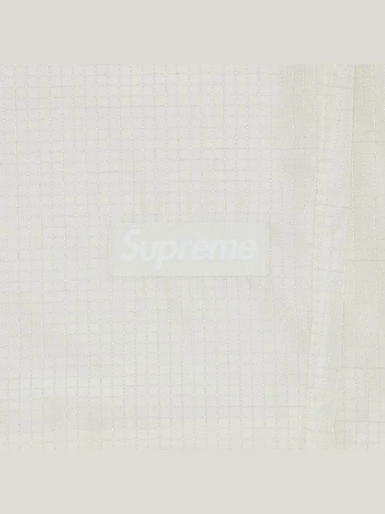Брюки Supreme Reflective Ripstop Track Pant — изображение 3 из 3, белый