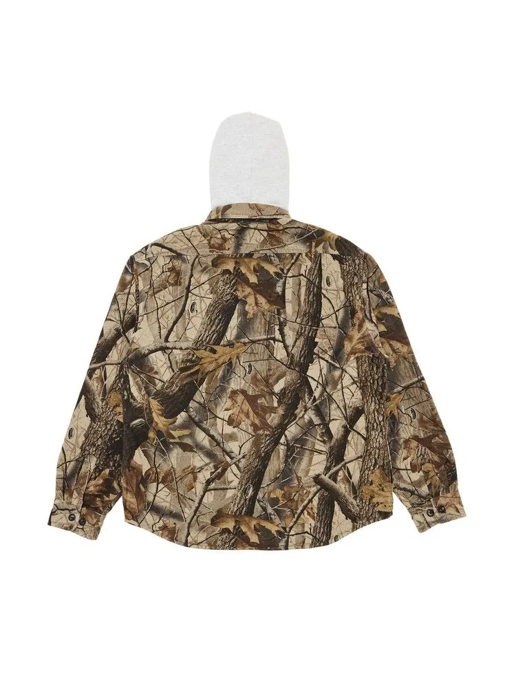 Рубашка Supreme Quilted Lined Hooded Flannel Shirt, Realtree Hardwoods Camo — изображение 2 из 3, мульти