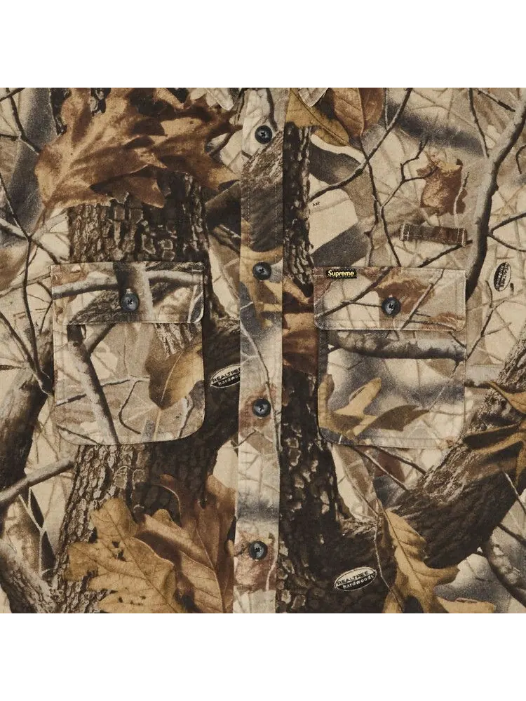 Рубашка Supreme Quilted Lined Hooded Flannel Shirt, Realtree Hardwoods Camo — изображение 3 из 3, мульти