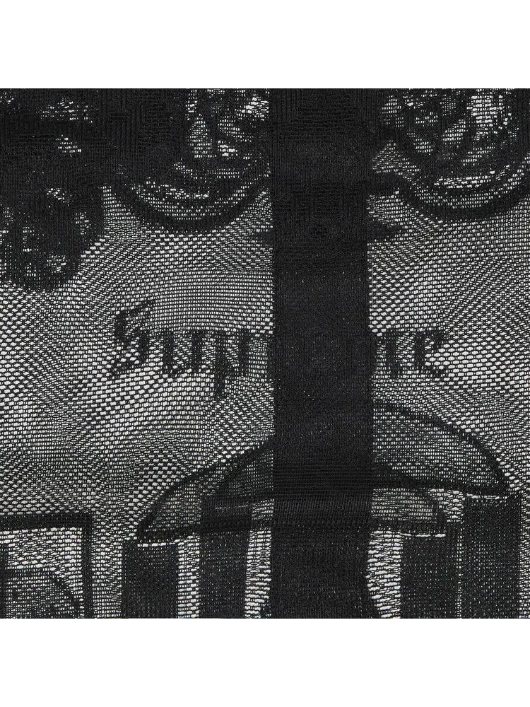Рубашка Supreme Last Supper Lace Short-Sleeve Shirt — изображение 3 из 3, черный