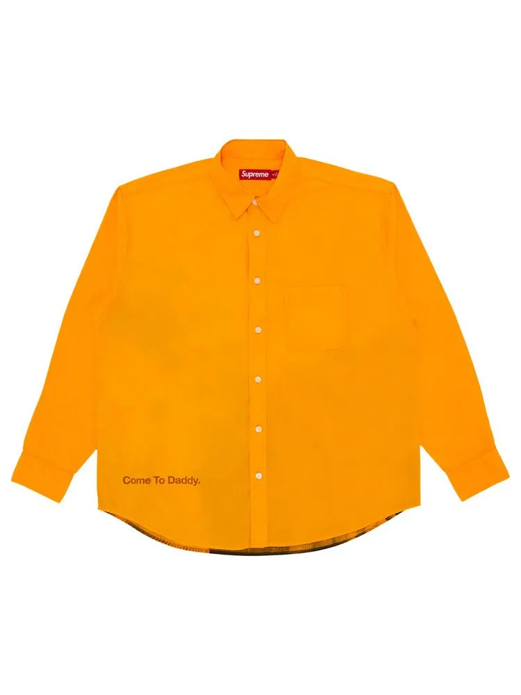 Рубашка Supreme x Aphex Twin Shirt — изображение 1 из 3, оранжевый