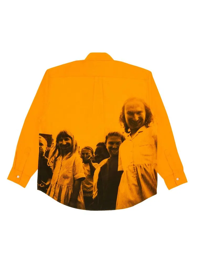 Рубашка Supreme x Aphex Twin Shirt — изображение 2 из 3, оранжевый