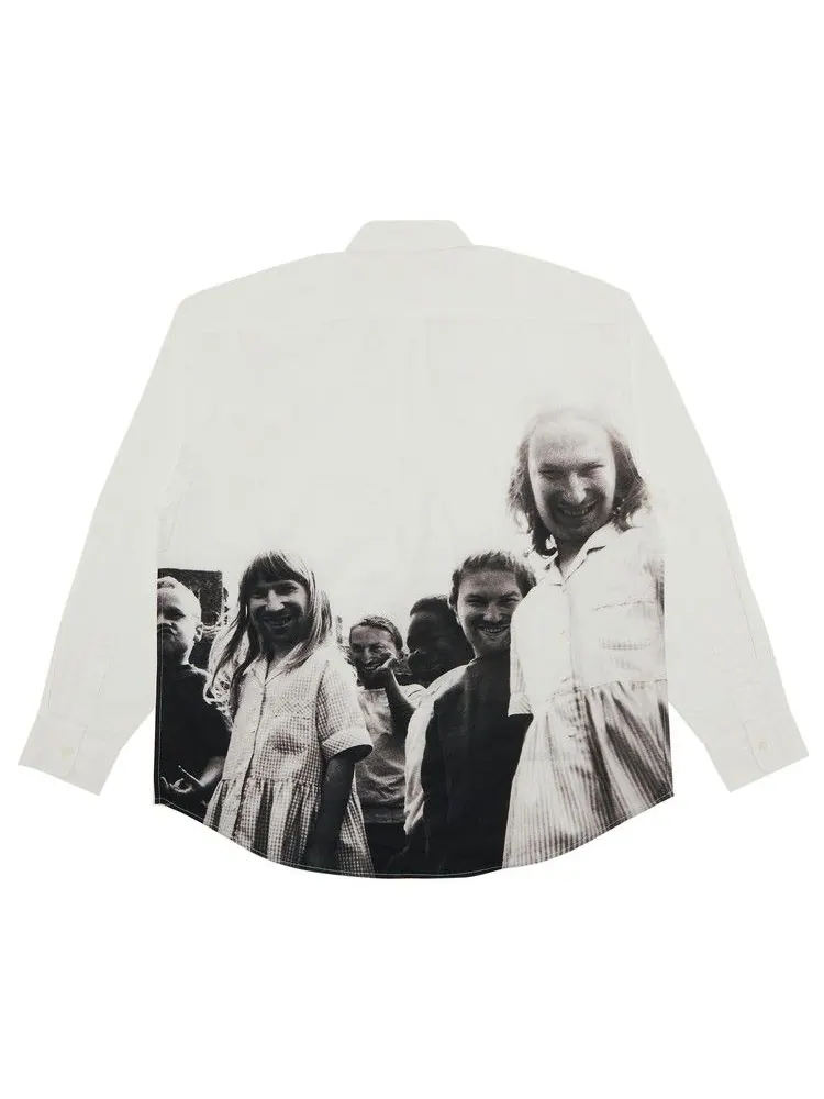 Рубашка Supreme x Aphex Twin Shirt — изображение 2 из 3, белый