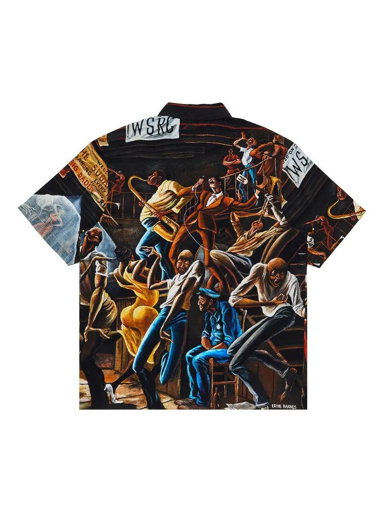 Рубашка Supreme x Ernie Barnes Short-Sleeve Shirt, Dance — изображение 2 из 3, мульти