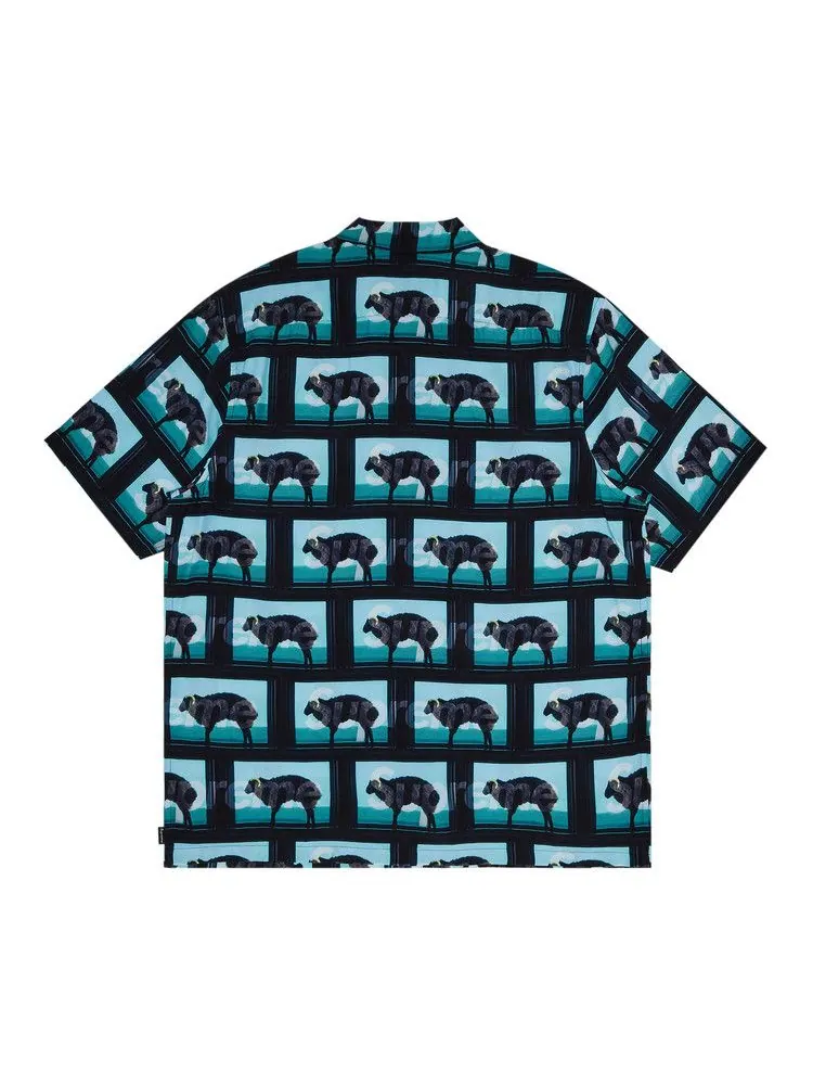 Рубашка Supreme x Damien Hirst Short-Sleeve Shirt — изображение 2 из 3, черный