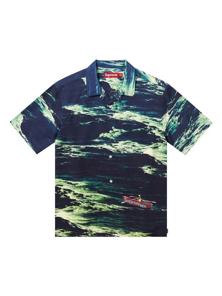 Рубашка Supreme Boat Short-Sleeve Shirt — изображение 1 из 1, мульти