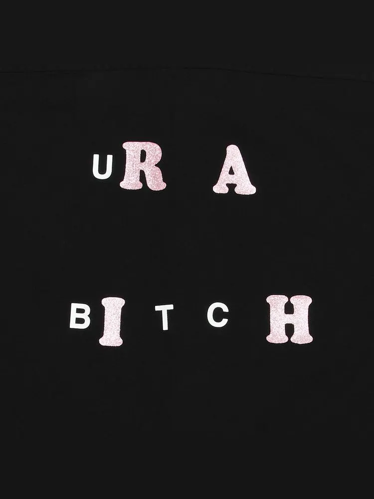 Рубашка Supreme Bitch Short-Sleeve Work Shirt — изображение 3 из 3, черный