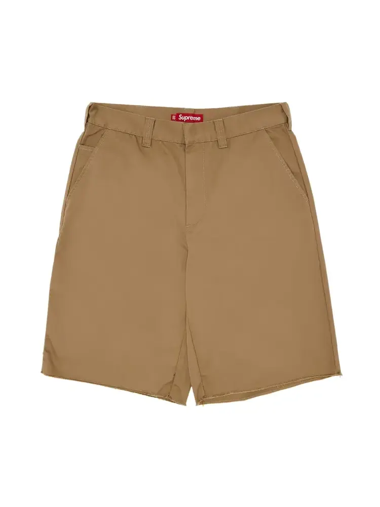 Шорты Supreme Work Short 'Tan' — изображение 1 из 3, бежевый