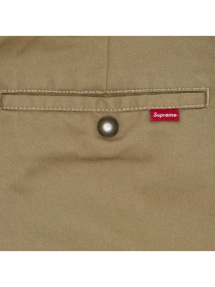 Шорты Supreme Work Short 'Tan' — изображение 3 из 3, бежевый