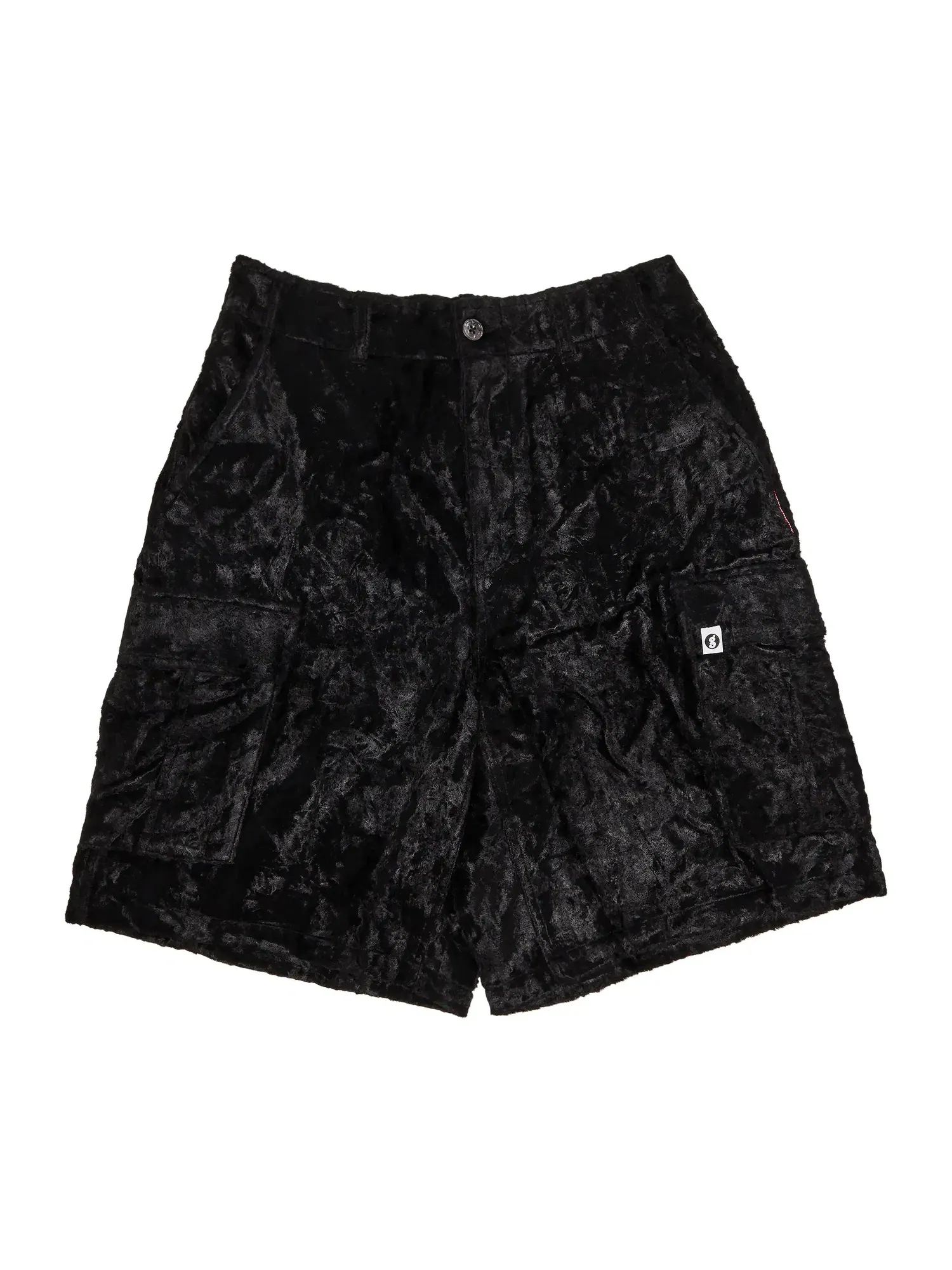 Шорты-карго Supreme x Goodenough из мятой вискозы — изображение 1 из 3, черный