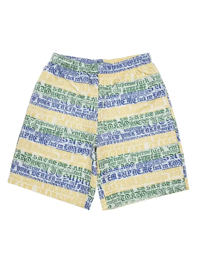 Supreme Cities Jacquard Short 'Multicolor' — изображение 1 из 3, мульти