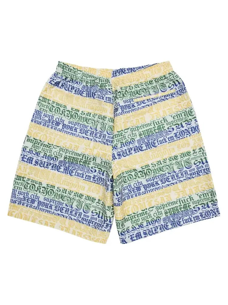 Supreme Cities Jacquard Short 'Multicolor' — изображение 2 из 3, мульти