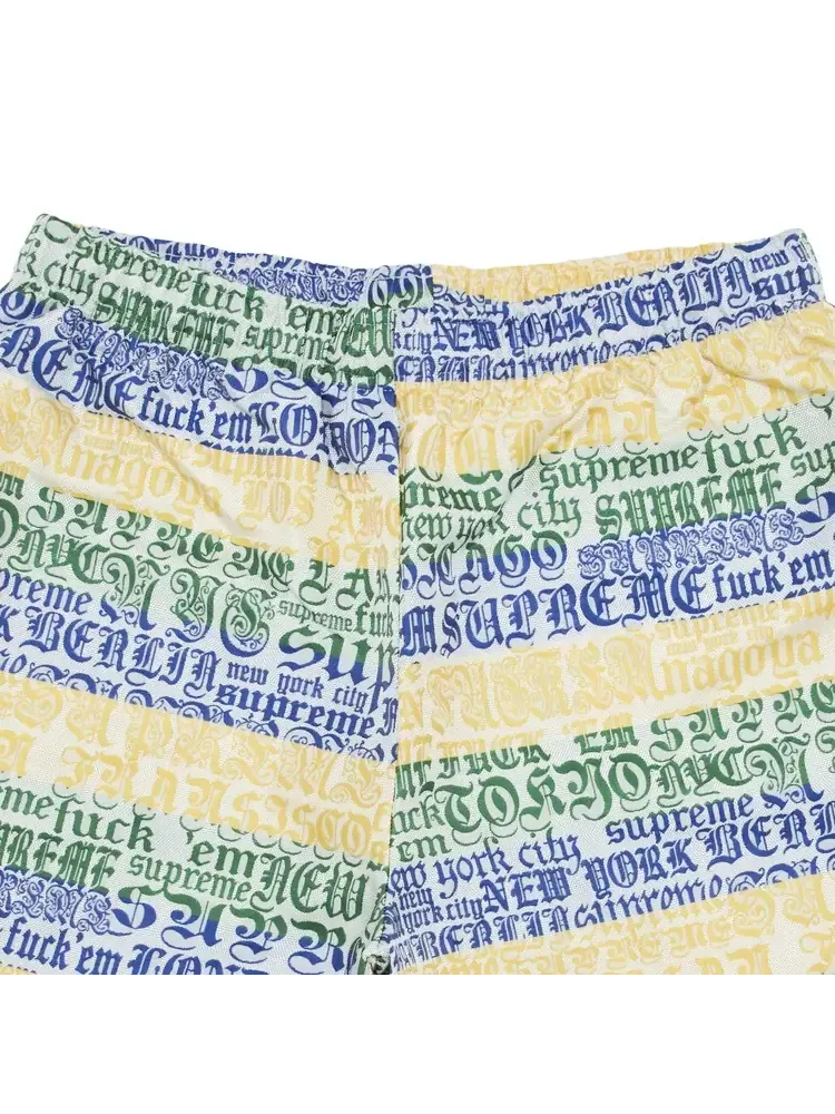Supreme Cities Jacquard Short 'Multicolor' — изображение 3 из 3, мульти