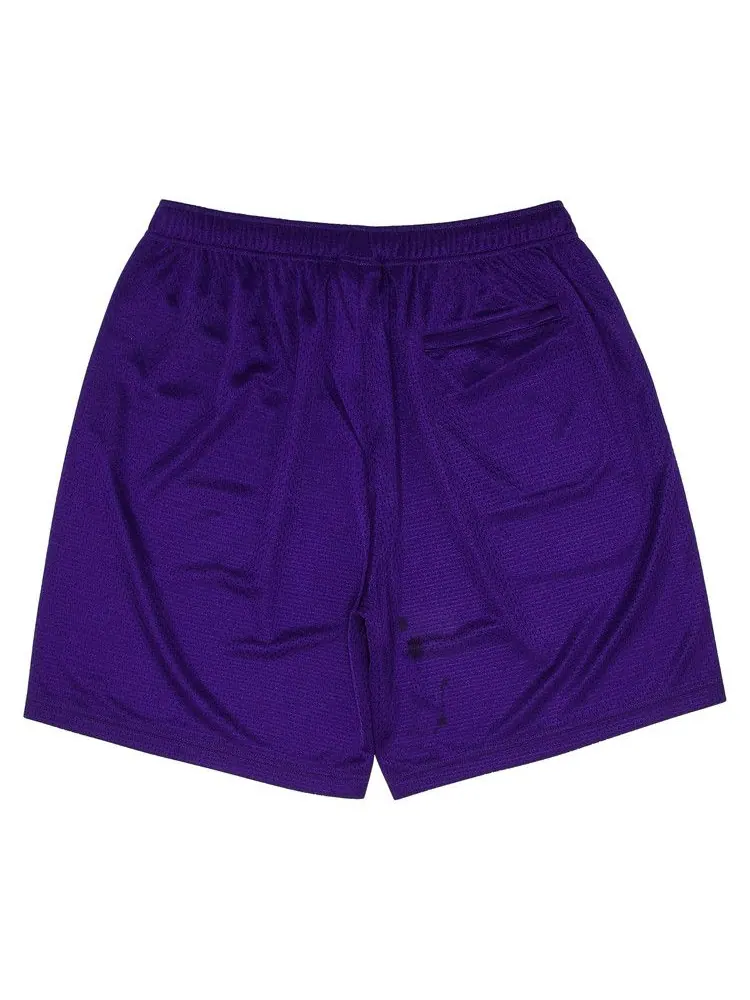 Шорты Supreme Small Box Baggy Mesh Short — изображение 2 из 3, фиолетовый