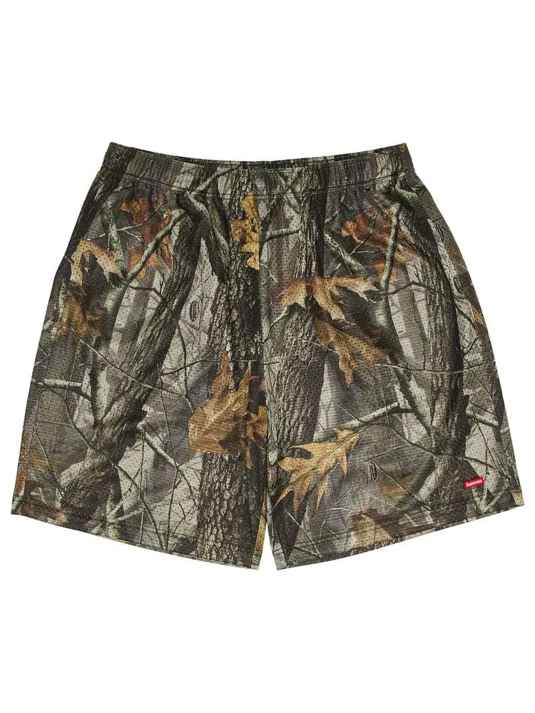 Шорты Supreme Small Box Baggy Mesh Short, Realtree Hardwoods Camo — изображение 1 из 3, мульти