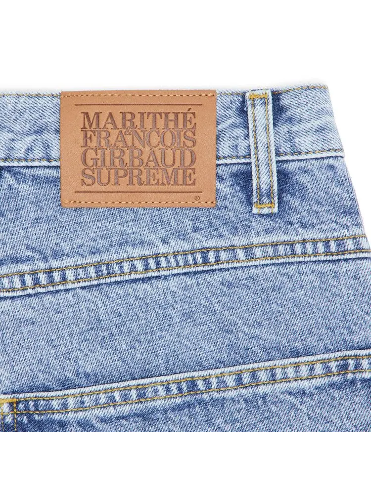 Шорты Supreme x Martithé + François Girbaud X-Seam Baggy Denim Short — изображение 3 из 3, индиго