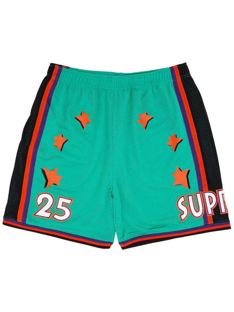 Шорты Supreme All Star Basketball Short 'Green' — изображение 1 из 3, зеленый